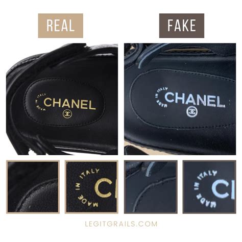 fake chanel sandals